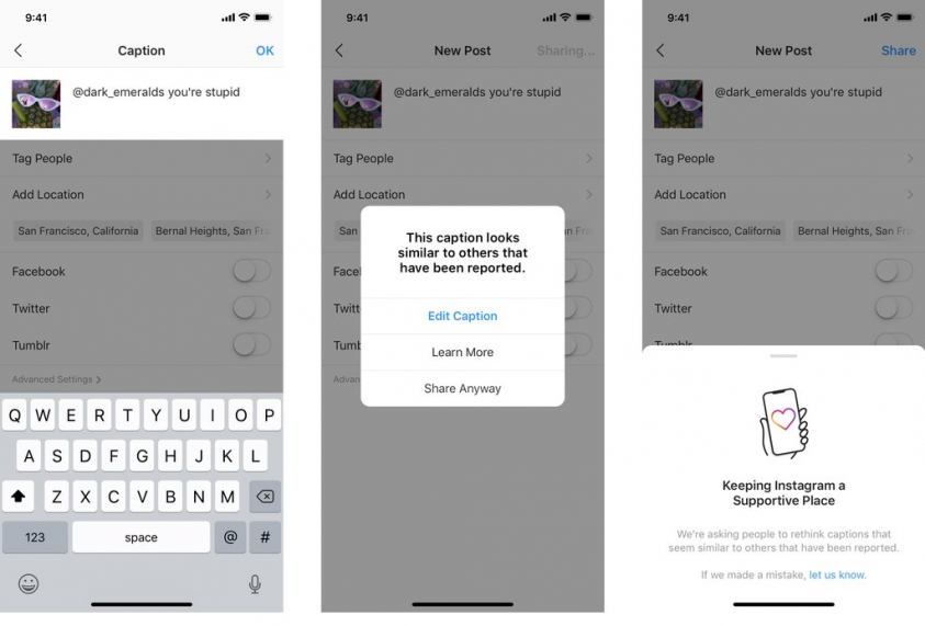 instagram powiadomienie 1