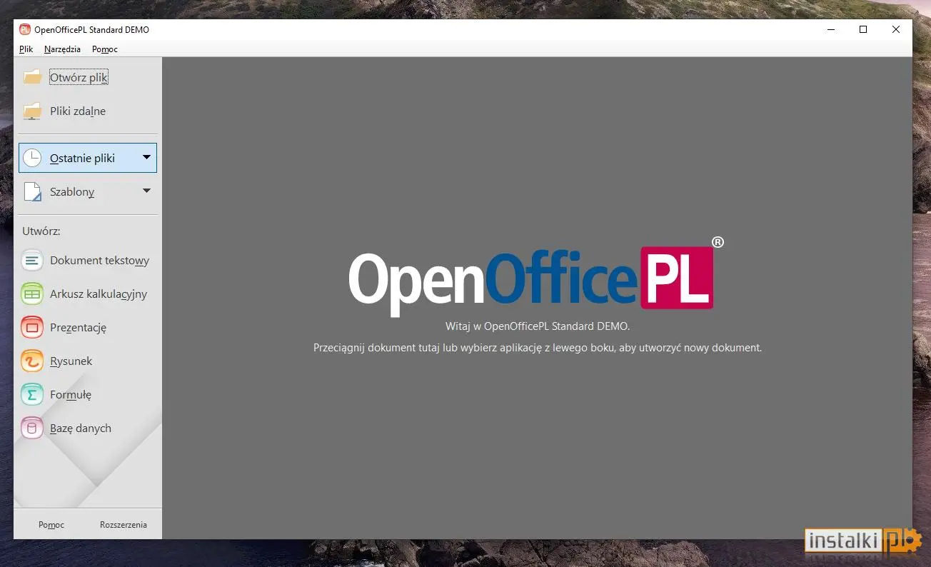 OpenOfficePL Standard