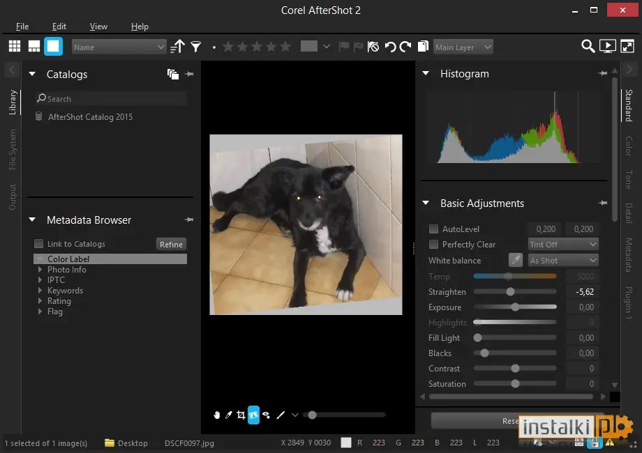 Okladka Corel AfterShot