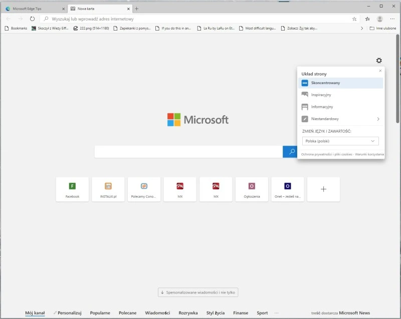 Nowy Microsoft Edge 1