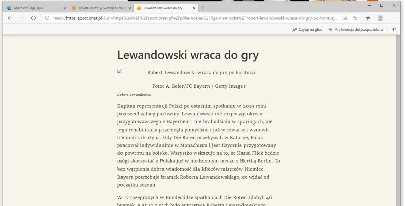 Nowy Microsoft Edge 9