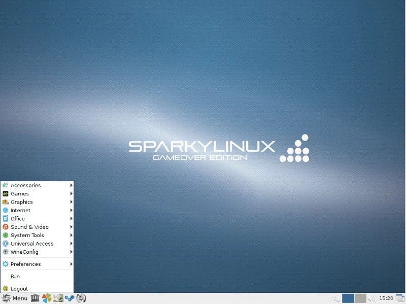 SparkyLinux  Gameover Edition