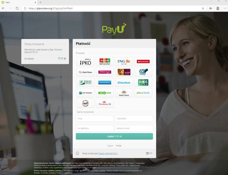 dlug skarbowy sms scam 2