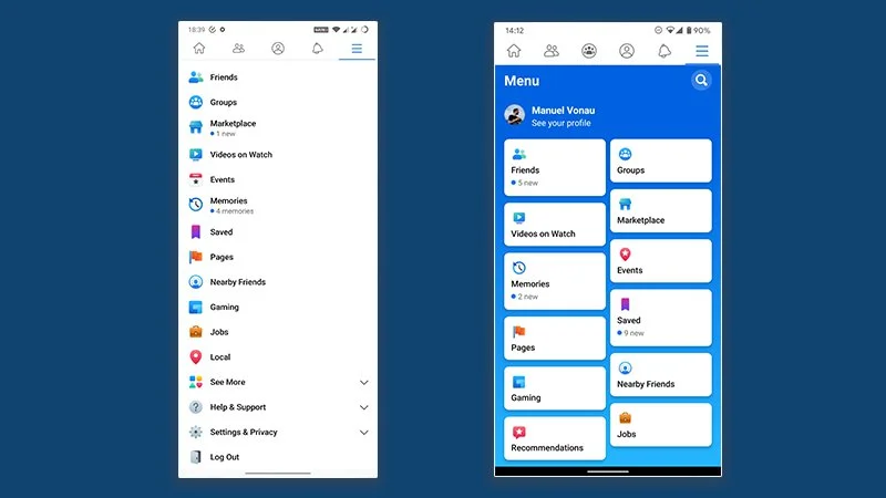facebook nowy wyglad 1