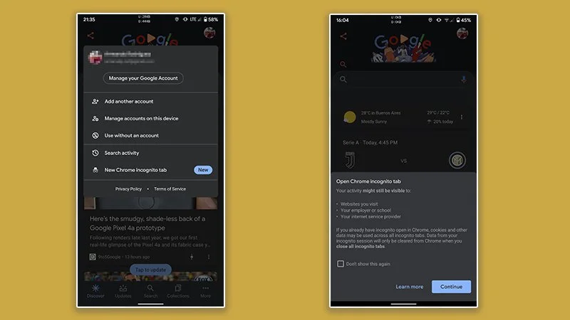 incognito google chrome