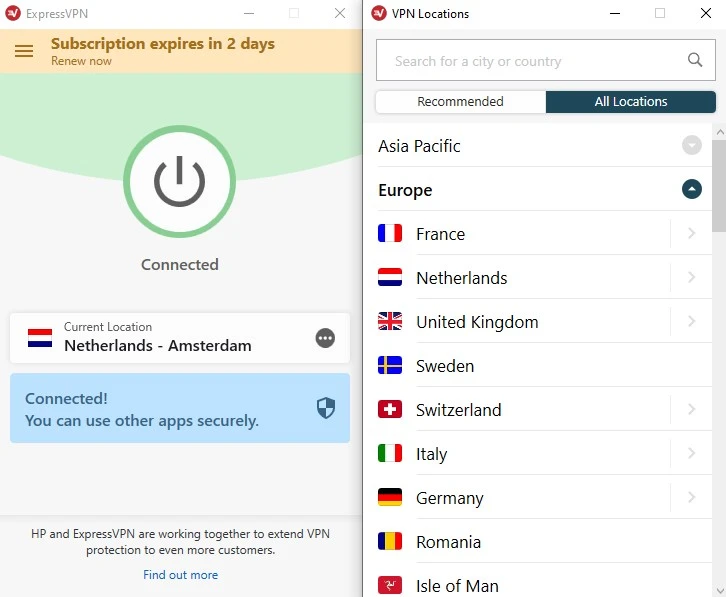 expressvpn recenzja 1