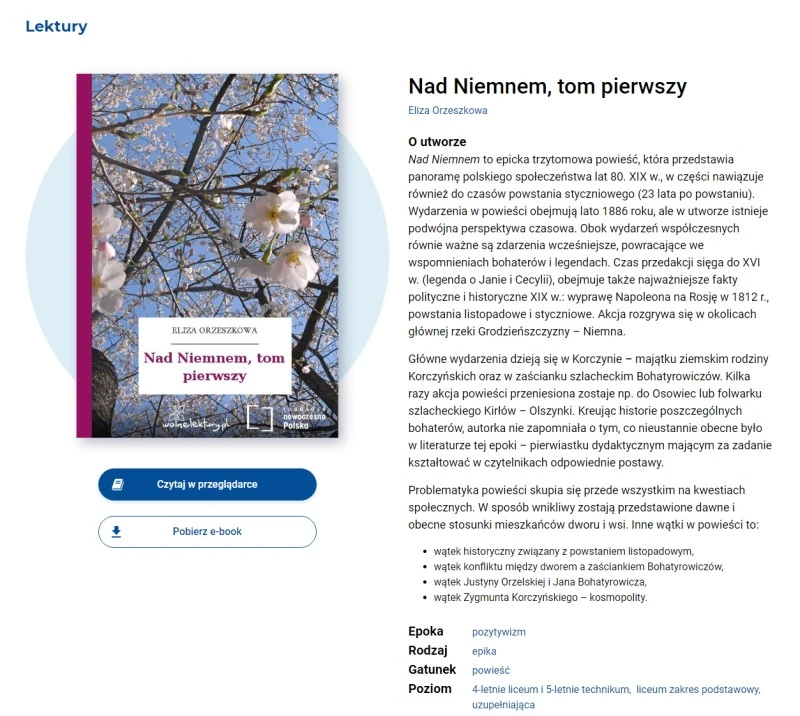 lektury gov ksiazki za darmo