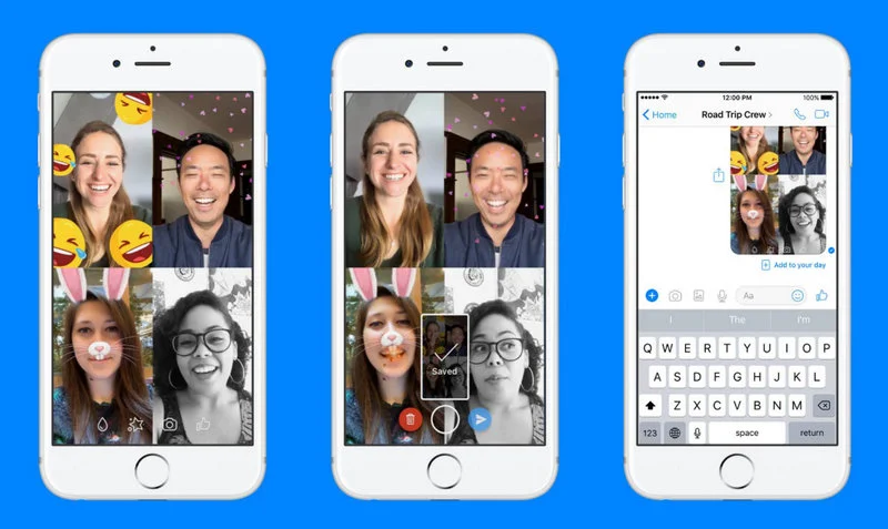 video chats on Messenger