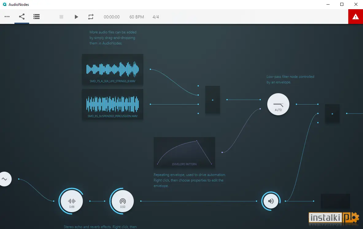 Okladka AudioNodes 0.2.1 alpha