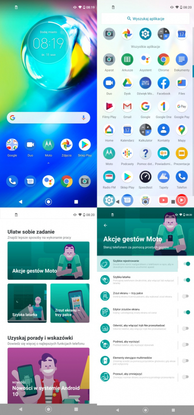 moto g8 power android 10