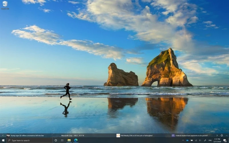 Windows 10 news bar 4