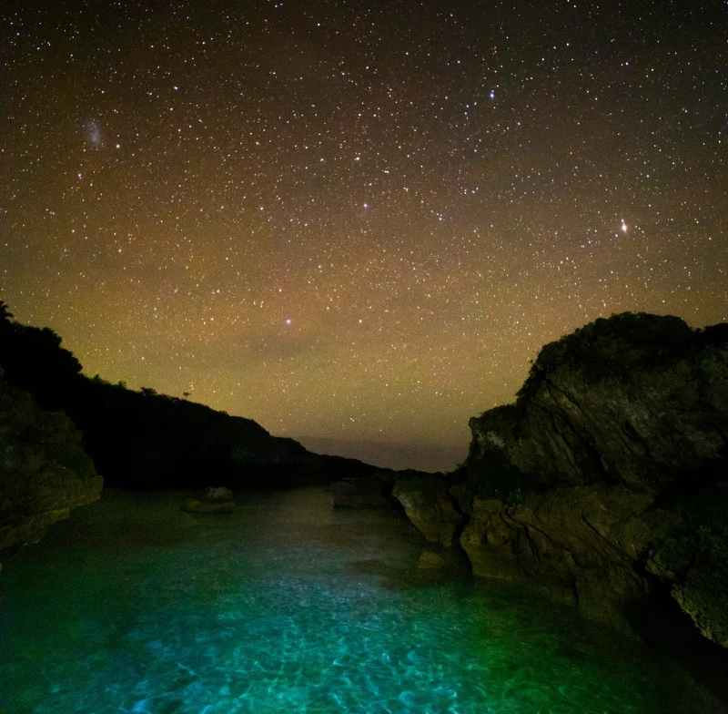 obszar ciemnego nieba niue wyspa