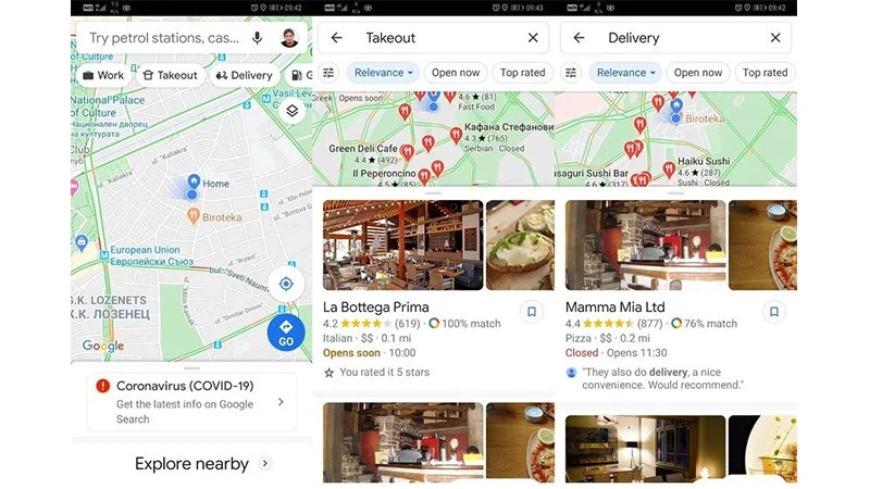 google mapy zamowienie 2
