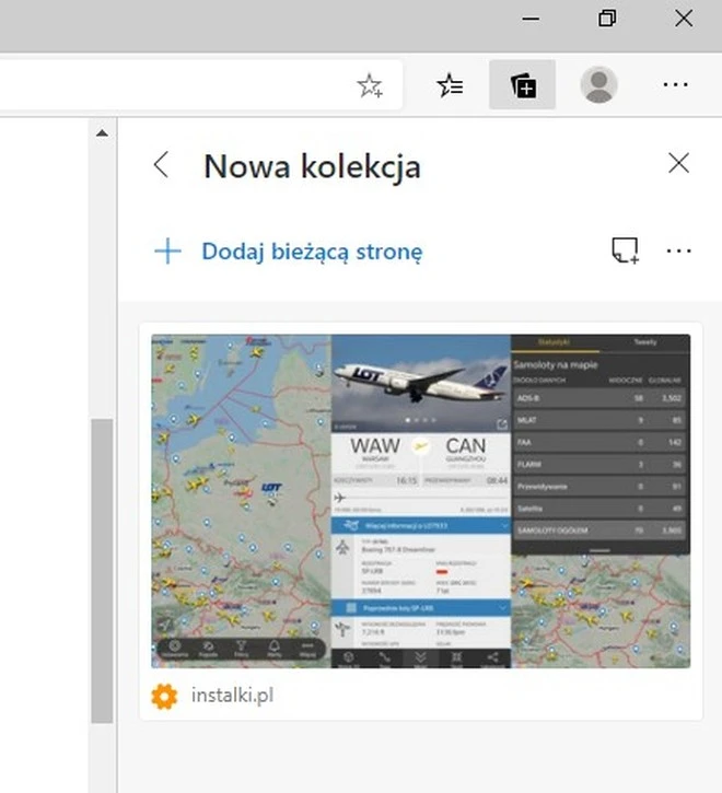 microsoft edge 81 kolekcje 2