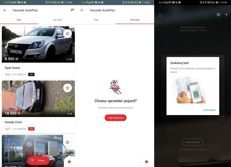 yanosik autoplac pobierz