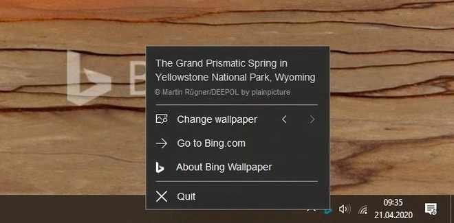 bing wallpaper