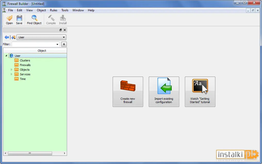 Okladka Firewall Builder