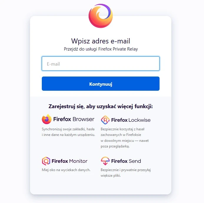 Firefox Private Relay