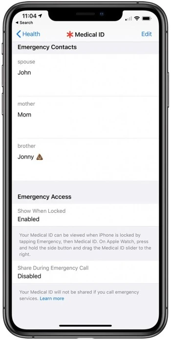 ios 135 informacje medyczne 2