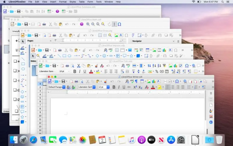 libreoffice 7 macos