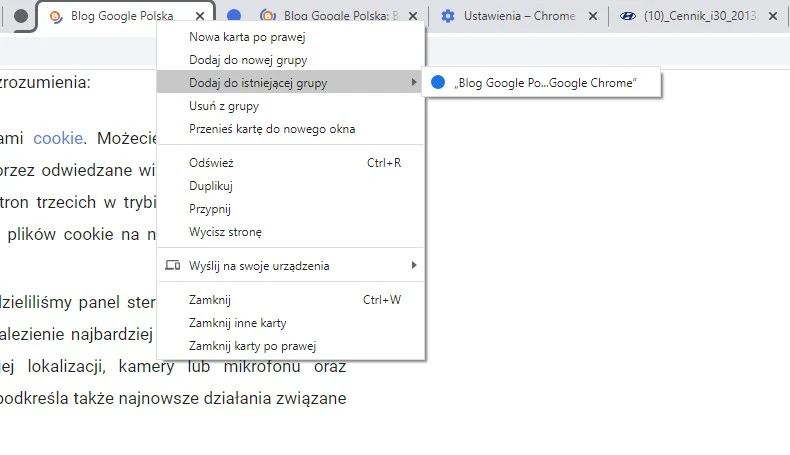 grupy chrome 83