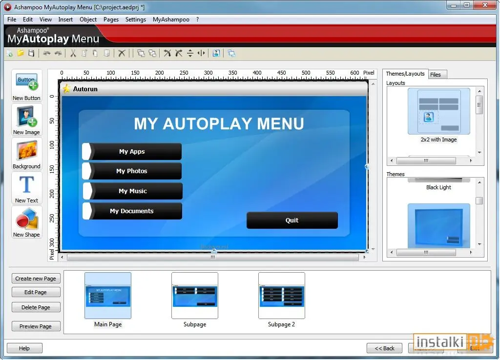 Okladka Ashampoo MyAutoplay Menu