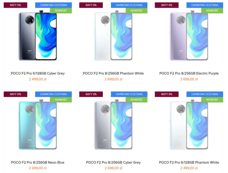 POCO F2 Pro w mi-home.pl