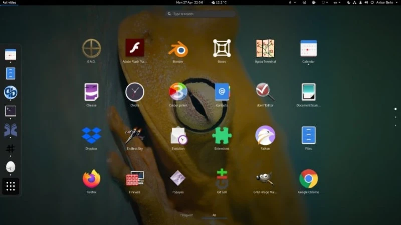 Linux Fedora 32