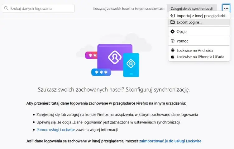 firefox logins csv Mały 1