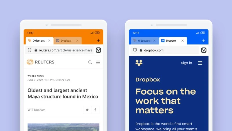 Vivaldi Android nowosci 7