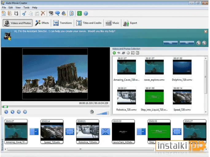 Okladka Auto Movie Creator