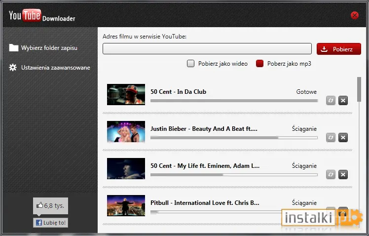 Okladka YouTube Downloader