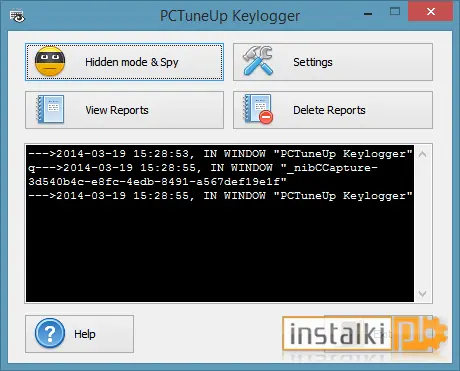PCTuneUp Keylogger