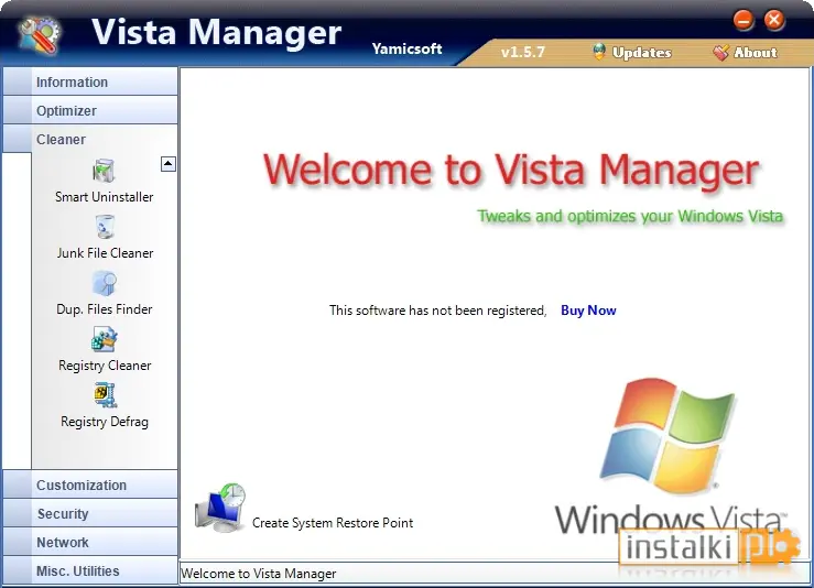 Vista Manager