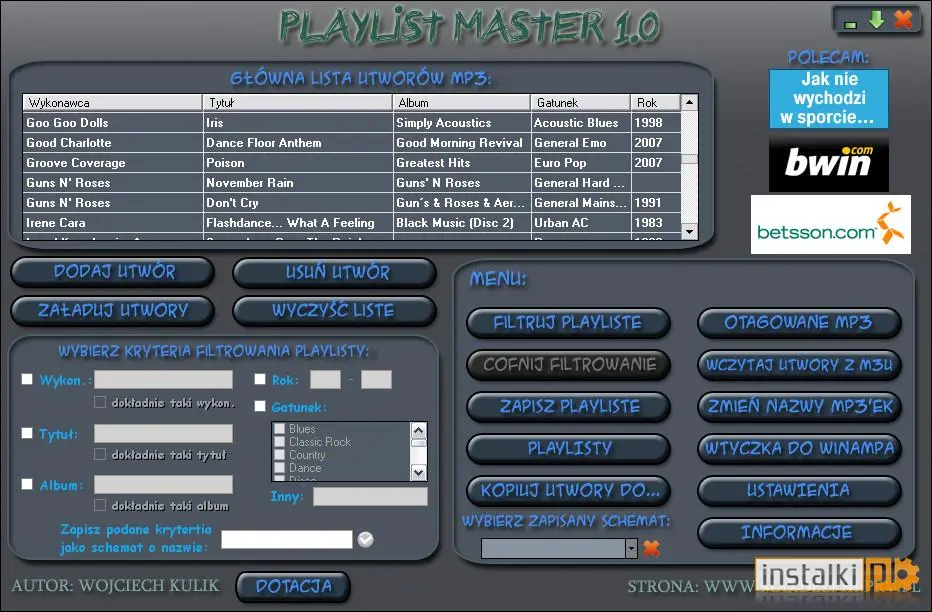 Playlist Master