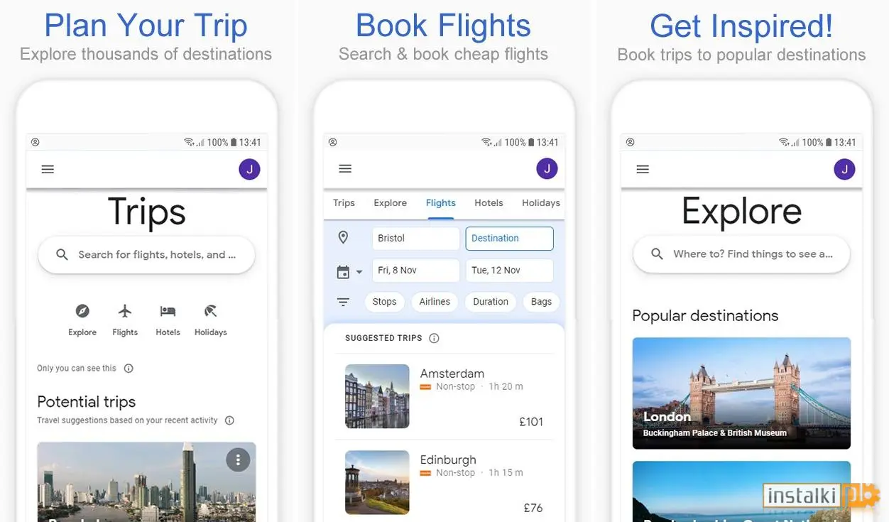 Trips – Travel Planner for Google