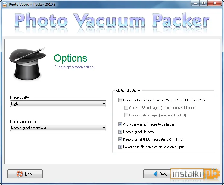 Okladka Photo Vacuum Packer