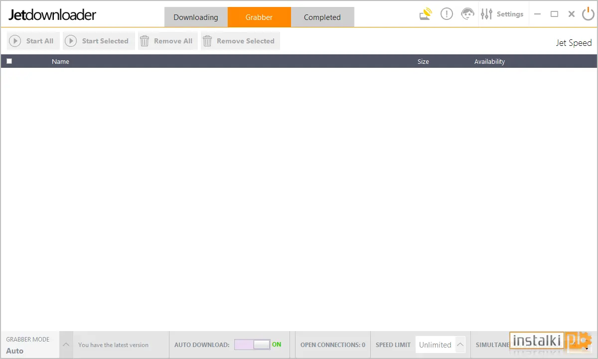 Okladka JetDownloader