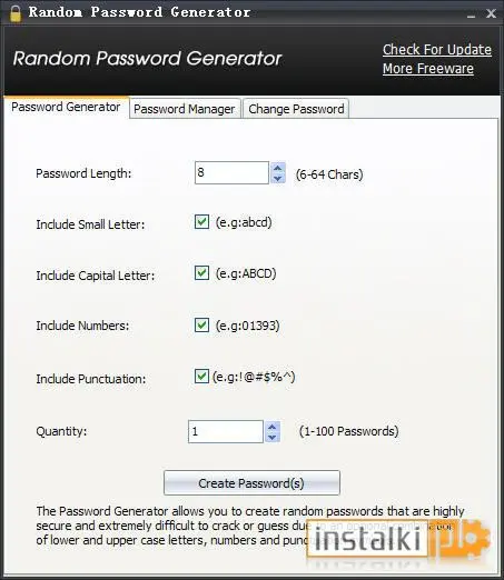 Random Password Generator