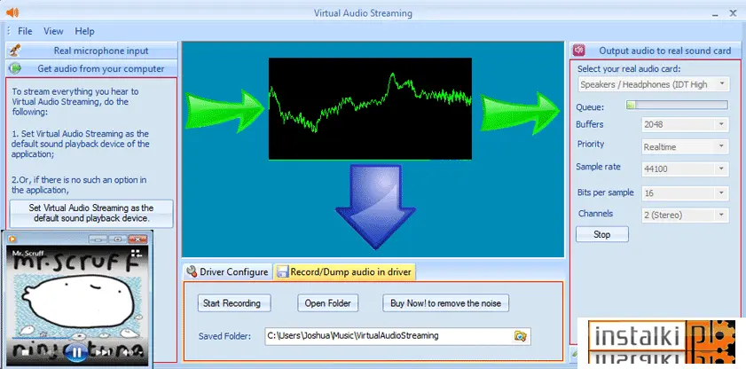 Okladka Virtual Audio Streaming