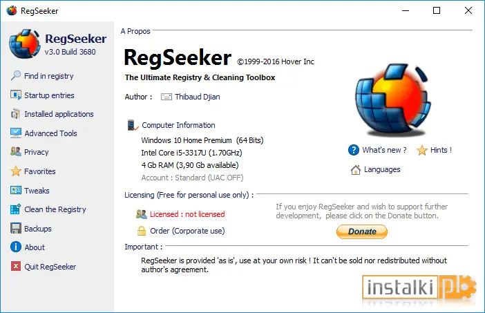 Okladka RegSeeker