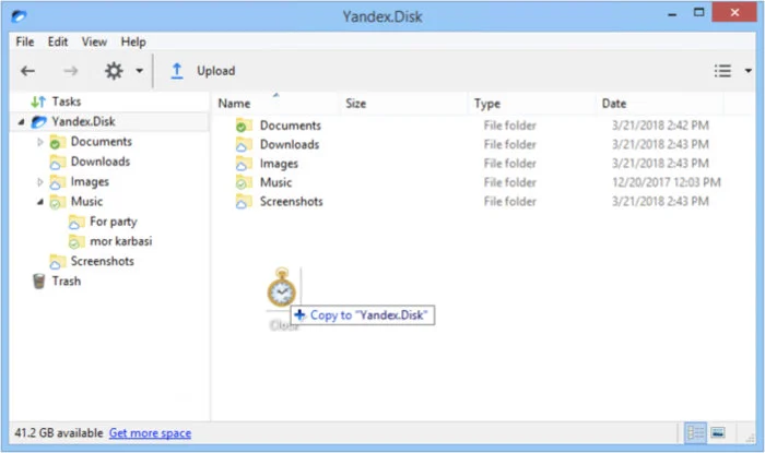 Yandex Disk for Windows
