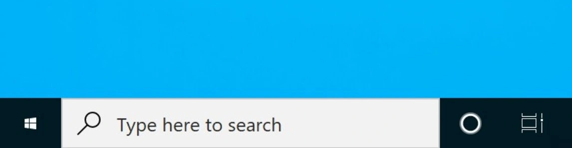 windows 10 mniejsze pole 1