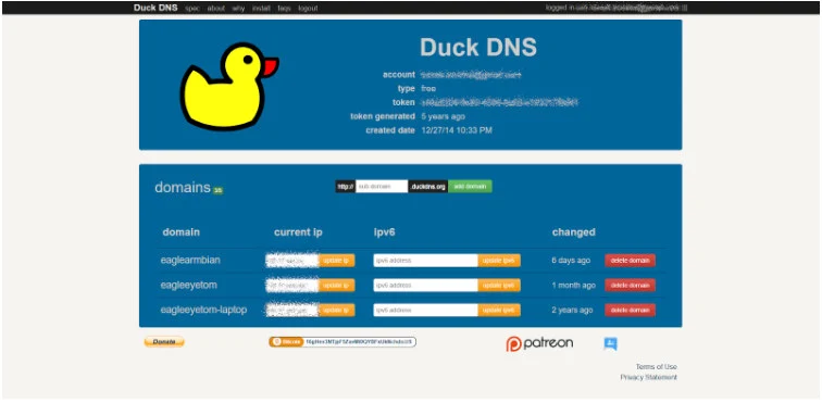 Duck DNS