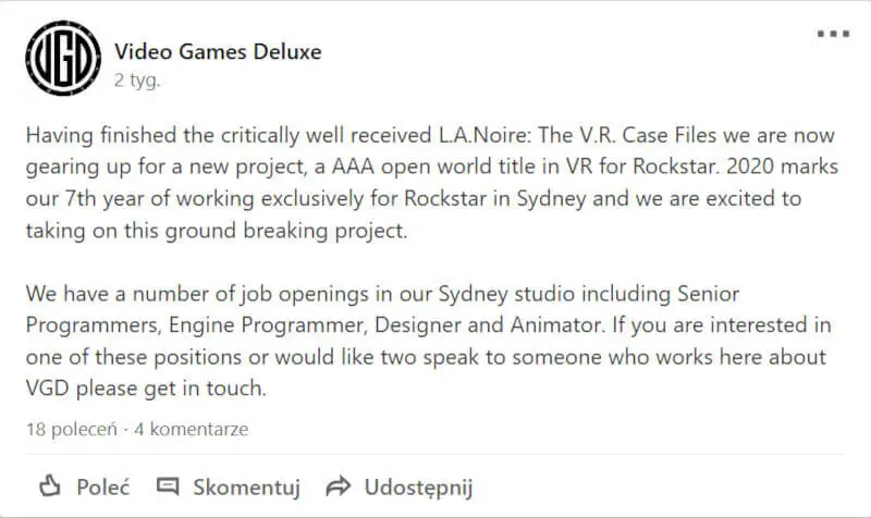 Video Games Deluxe na LinkedIn