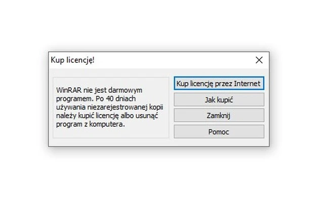winrar kup licencje