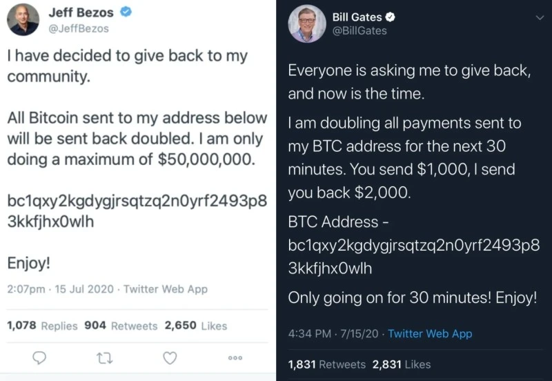 bezos gates btc twitter
