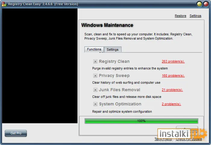 Okladka Registry Clean Easy