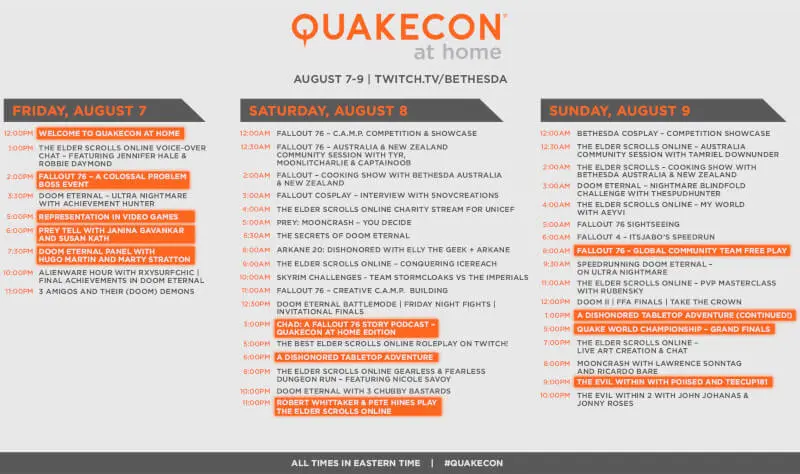 QuakeCon at Home 2020