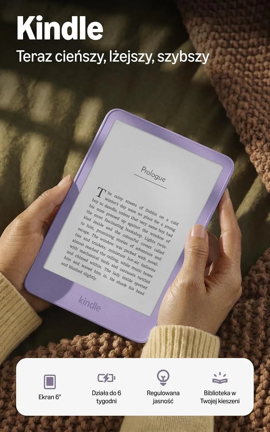 Kindle nowej generacji. Można już zamawiać kolejne czytniki ebooków